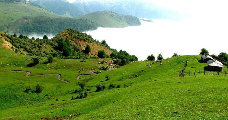 دهکده زیبا هلودشت گیلان